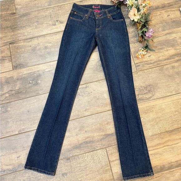 Vintage Wrangler premium patch pink label jeans - Picture 4 of 16